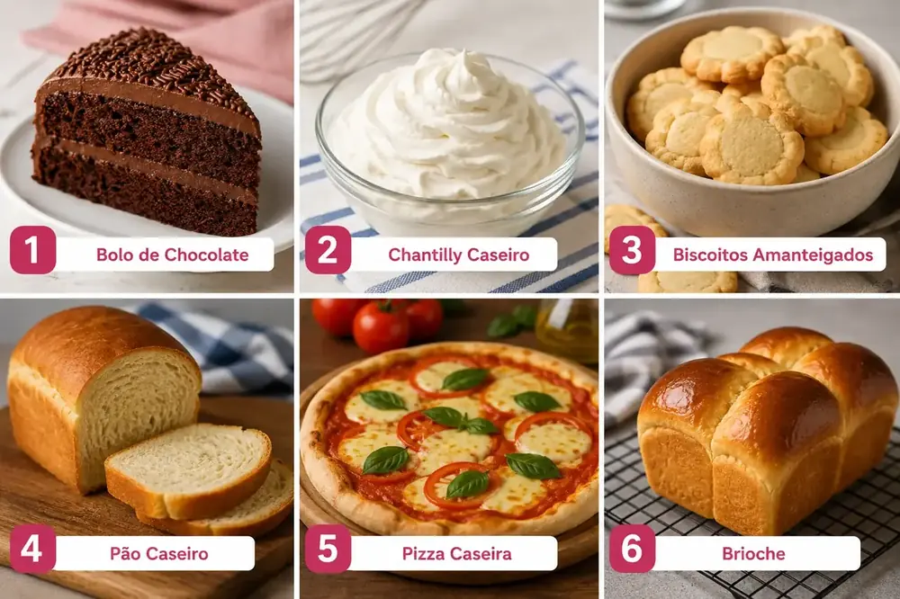 6 Receitas para Fazer na Batedeira Planetária: Fáceis e Deliciosas