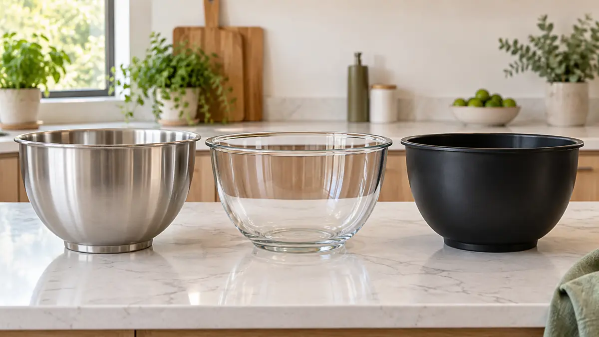 Tigela para Batedeira: Inox, Vidro ou Plástico?