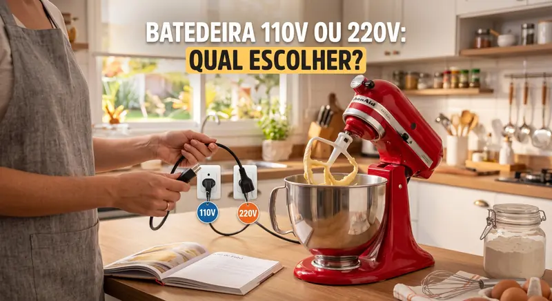 Batedeira 110V ou 220V: Qual Escolher?